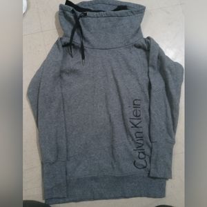 Women's Calvin Klein gray performance sweatshirt size large